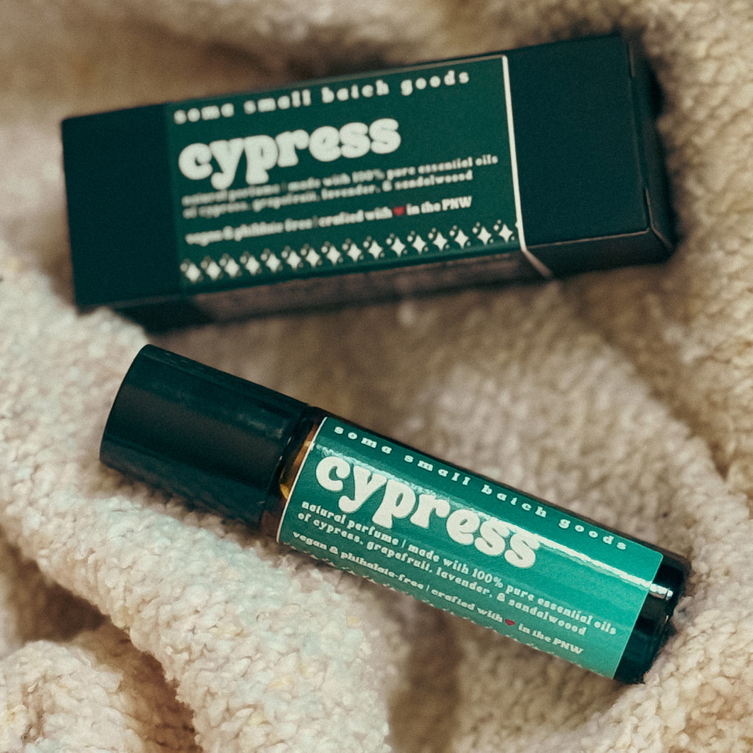 Cypress NEW! 〰️ Natural Perfume Oil