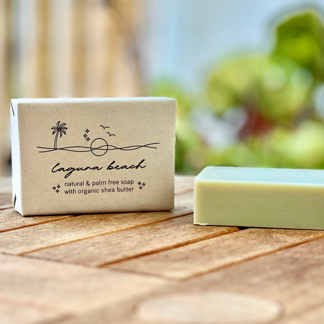 Laguna Beach Natural& Palm Free Soap 〰️ SOMA Small Batch Goods x Heavenly Soap Co Collab - Limited Edition