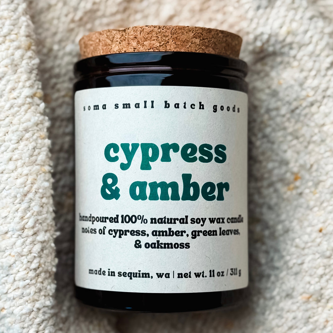 Cypress & Amber