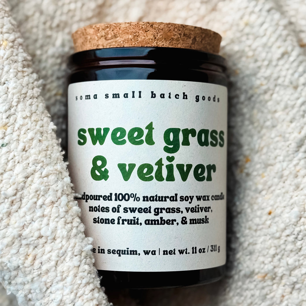 Sweet Grass & Vetiver - NEW!
