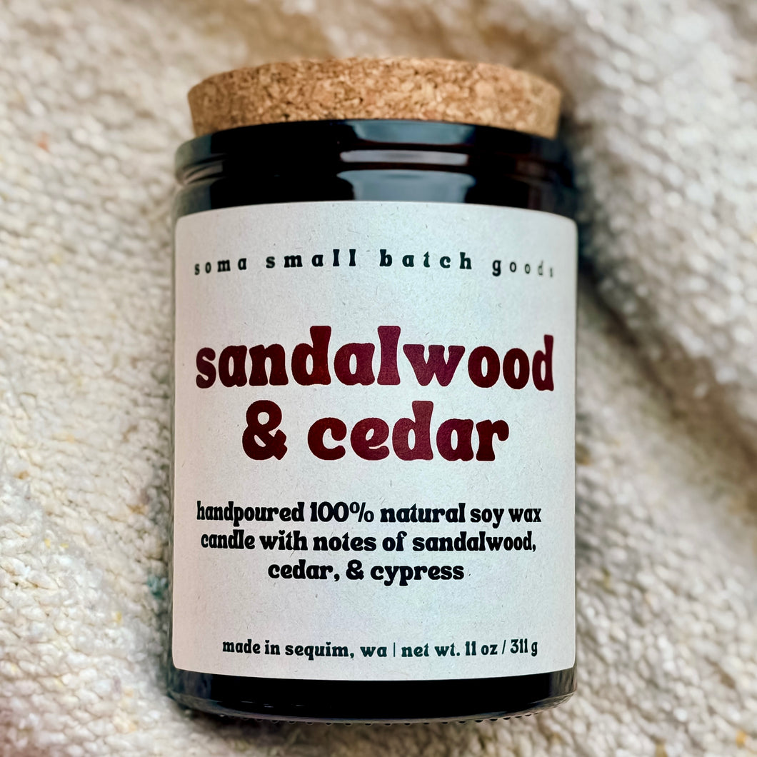 Sandalwood & Cedar - NEW!