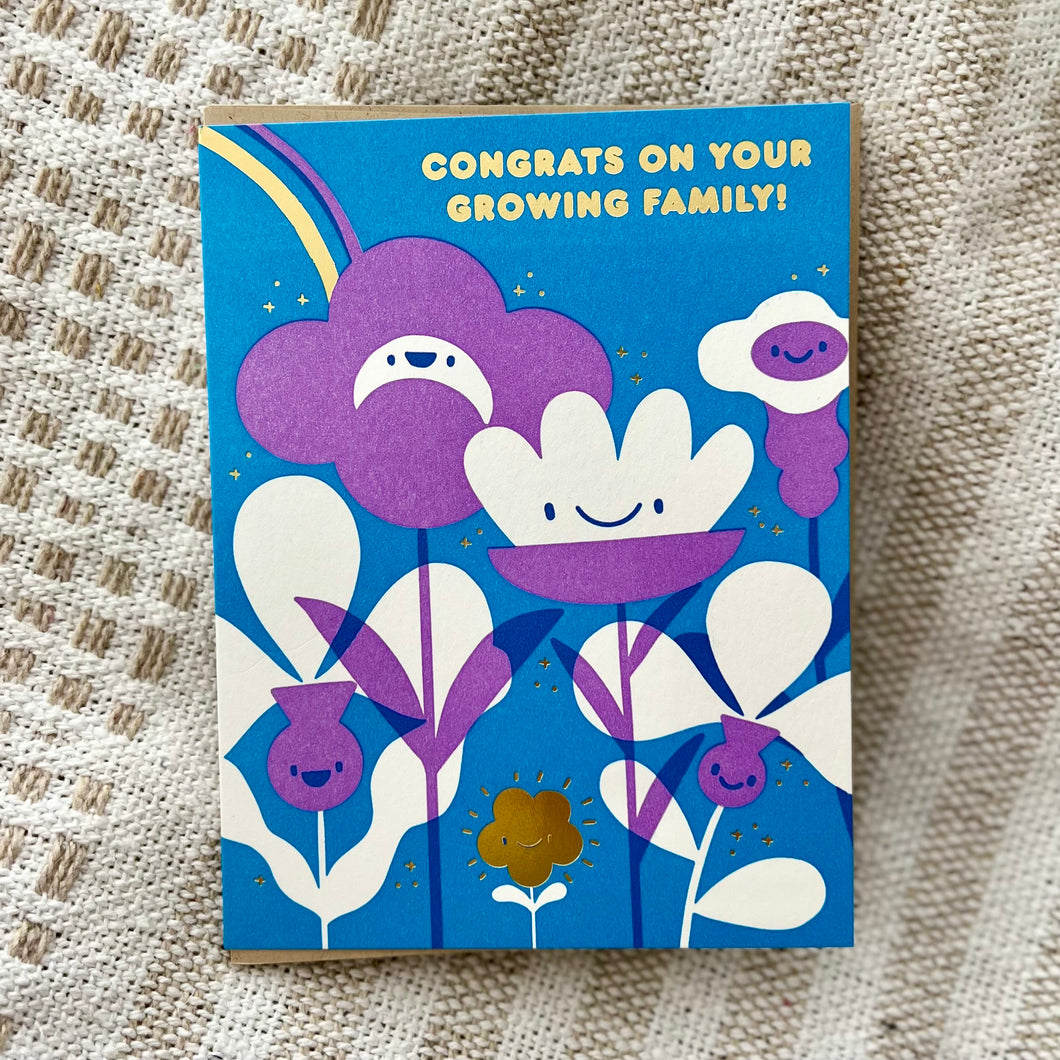 HELLO! LUCKY -- Growing Family Congrats | paper tab